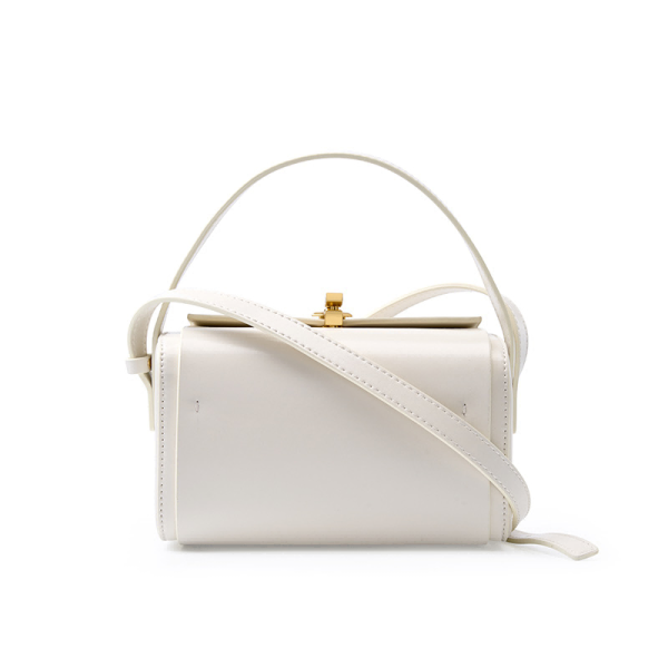 Glossy Cowhide Leather Women&#8217;s Shoulder Bag &#8211; Small Flap Purse for Dating