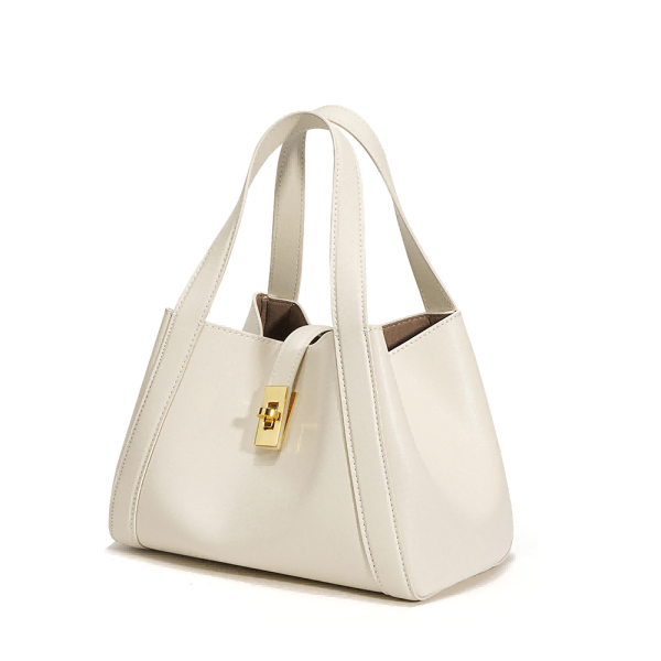 OEM/ODM Cowhide basket bag with niche leather wings, high-end texture handcrafted shoulder slanted cross-body bag for women