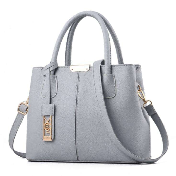 Custom women&#8217;s handbag metal pendant shoulder bag top handle large