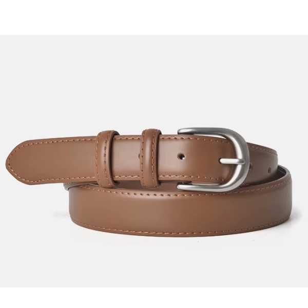 Hot-Selling Classic Women&#8217;s Cinch Belt with Alloy Pin Buckle