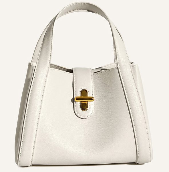 Lychee Texture Genuine Leather Bags for Women
