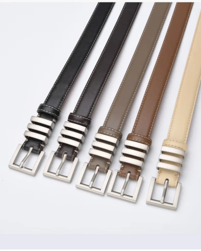 Premium Women&#8217;s Genuine Leather Dress Belt