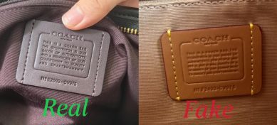 Quick Checks：How to Spot a Fake Coach Bag?